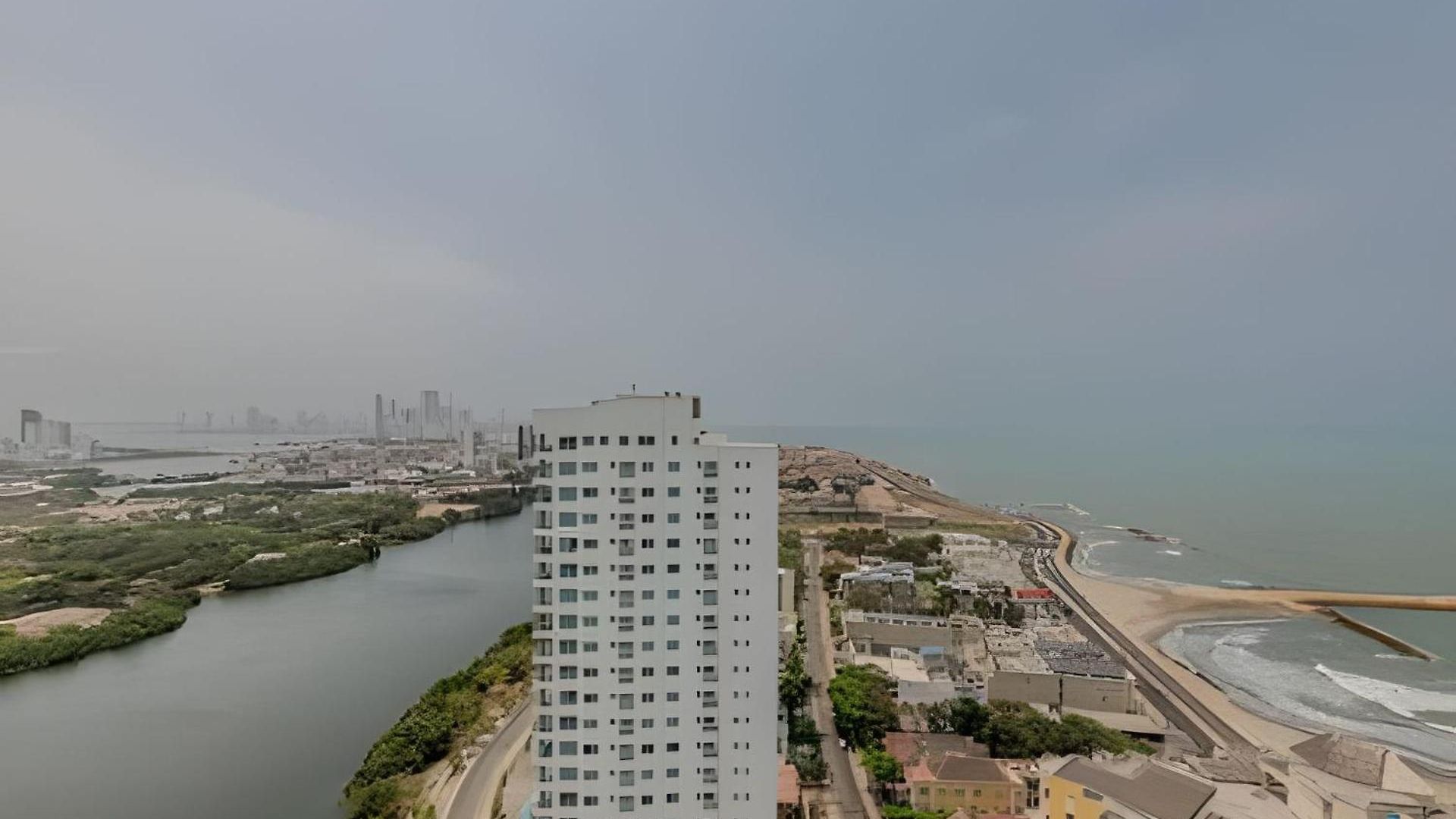 Vista Al Mar/ Centro Histórico/ Nuevo Piso 26 1br Apartamento