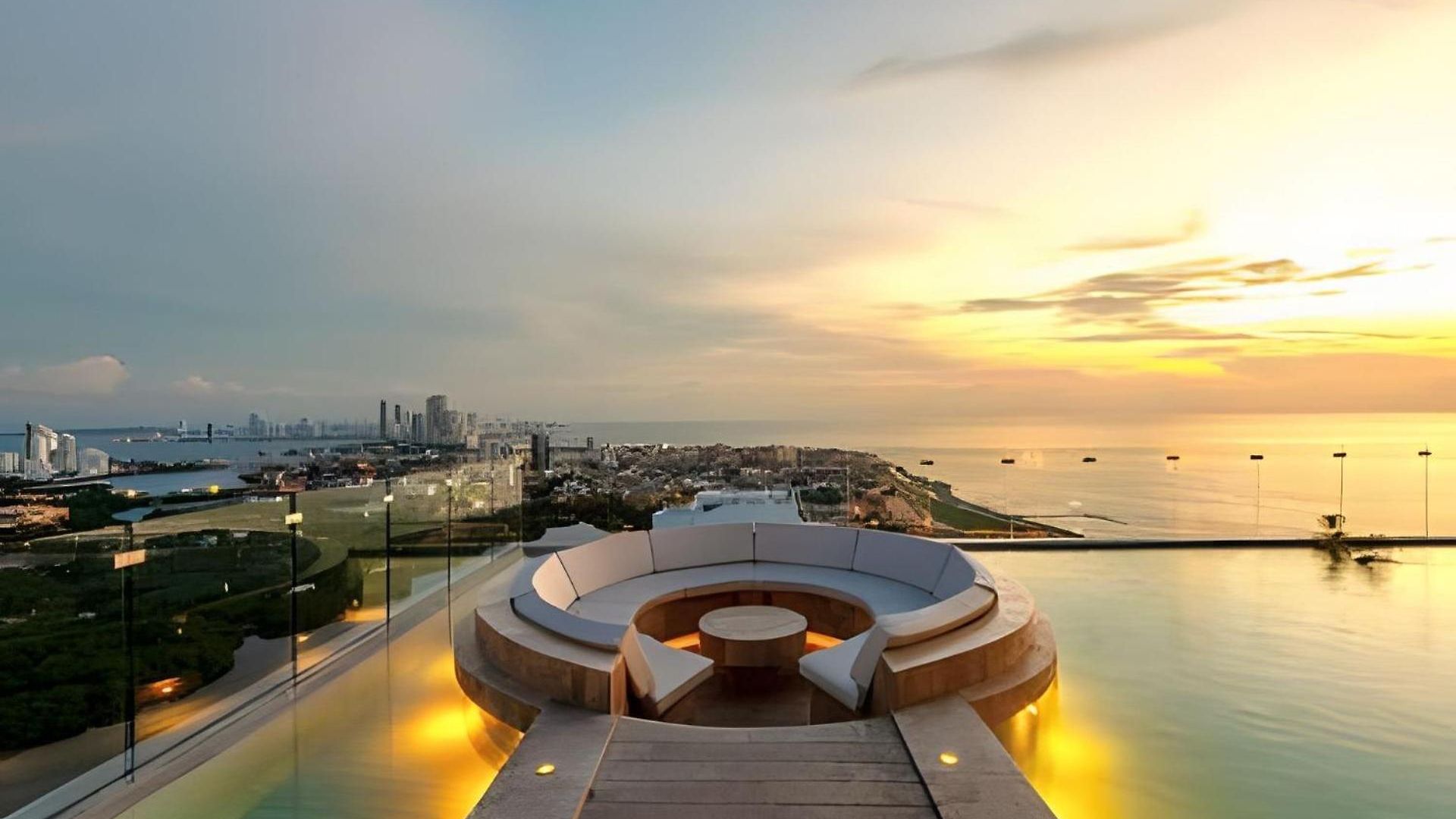 Vista Al Mar/ Centro Histórico/ Nuevo Piso 26 1br * Cartagena
