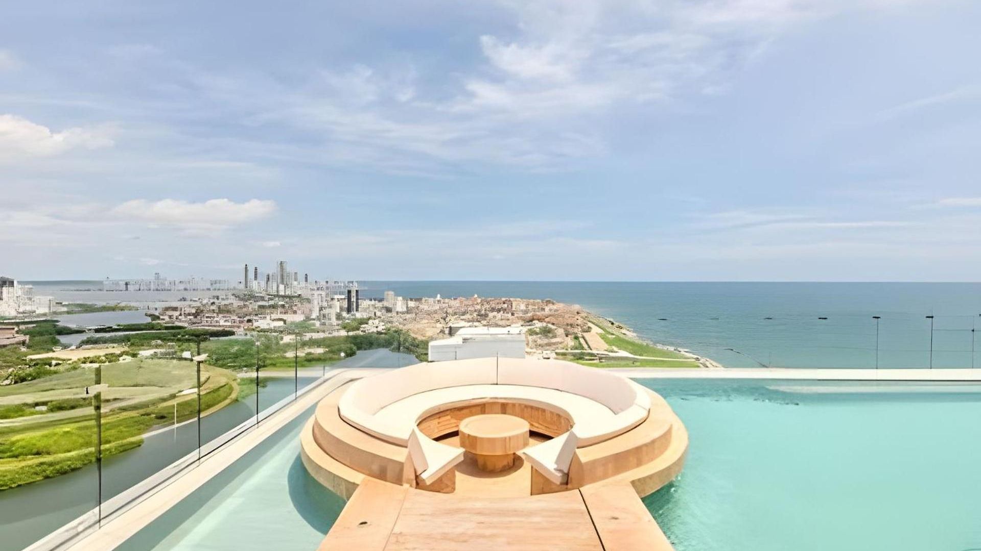 Apartamento Vista Al Mar/ Centro Histórico/ Nuevo Piso 26 1br