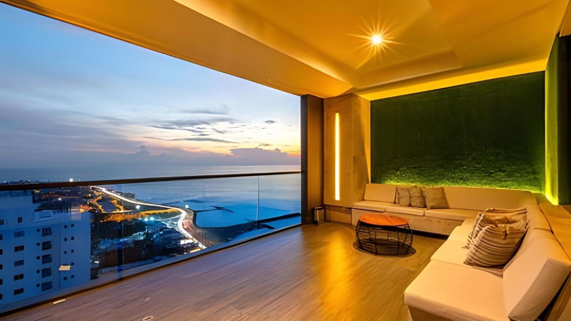 Vista Al Mar/ Centro Histórico/ Nuevo Piso 26 1br Apartamento Cartagena