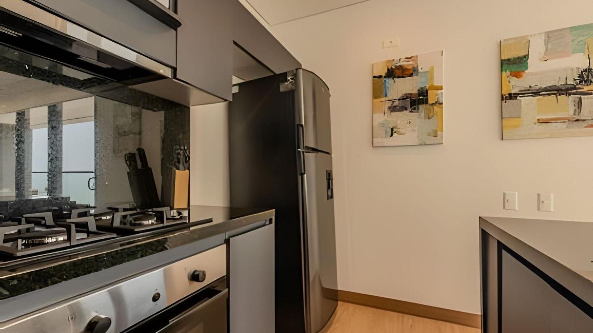 Apartamento Vista Al Mar/ Centro Histórico/ Nuevo Piso 26 1br *