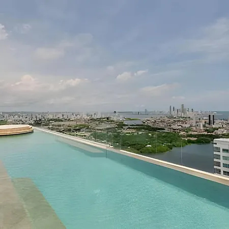 Vista Al Mar/ Centro Histórico/ Nuevo Piso 26 1br Cartagena