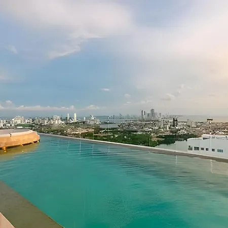 Vista Al Mar/ Centro Histórico/ Nuevo Piso 26 1br Cartagena
