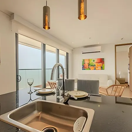 Vista Al Mar/ Centro Histórico/ Nuevo Piso 26 1br Apartamento Cartagena