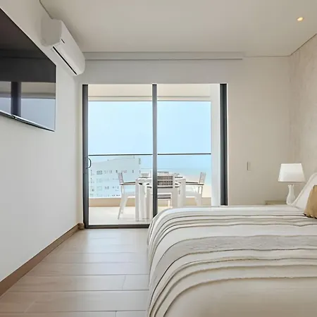 Vista Al Mar/ Centro Histórico/ Nuevo Piso 26 1br Apartamento