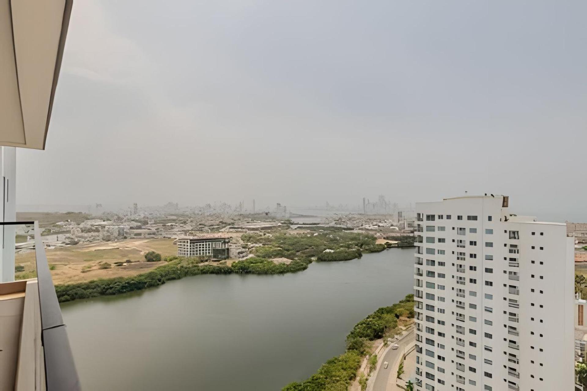 Apartamento Vista Al Mar/ Centro Historico/ Nuevo Piso 26 1br Cartagena