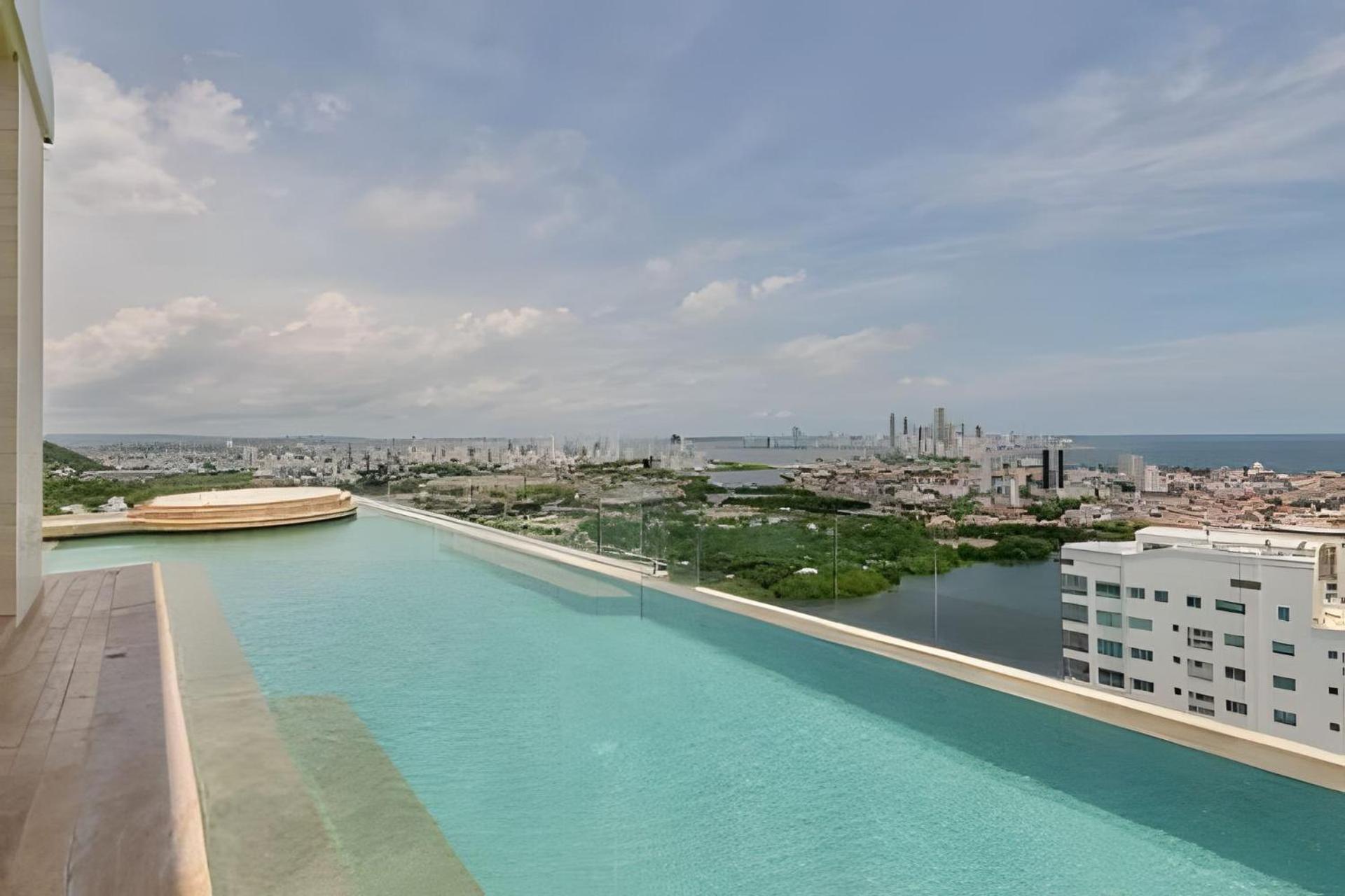 Vista Al Mar/ Centro Historico/ Nuevo Piso 26 1br Cartagena